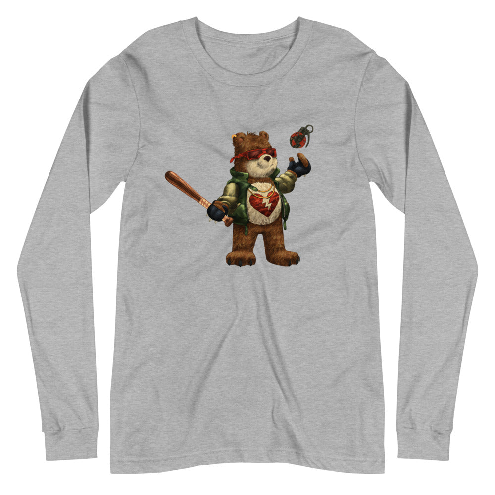 Barely Care Unisex Long Sleeve Tee