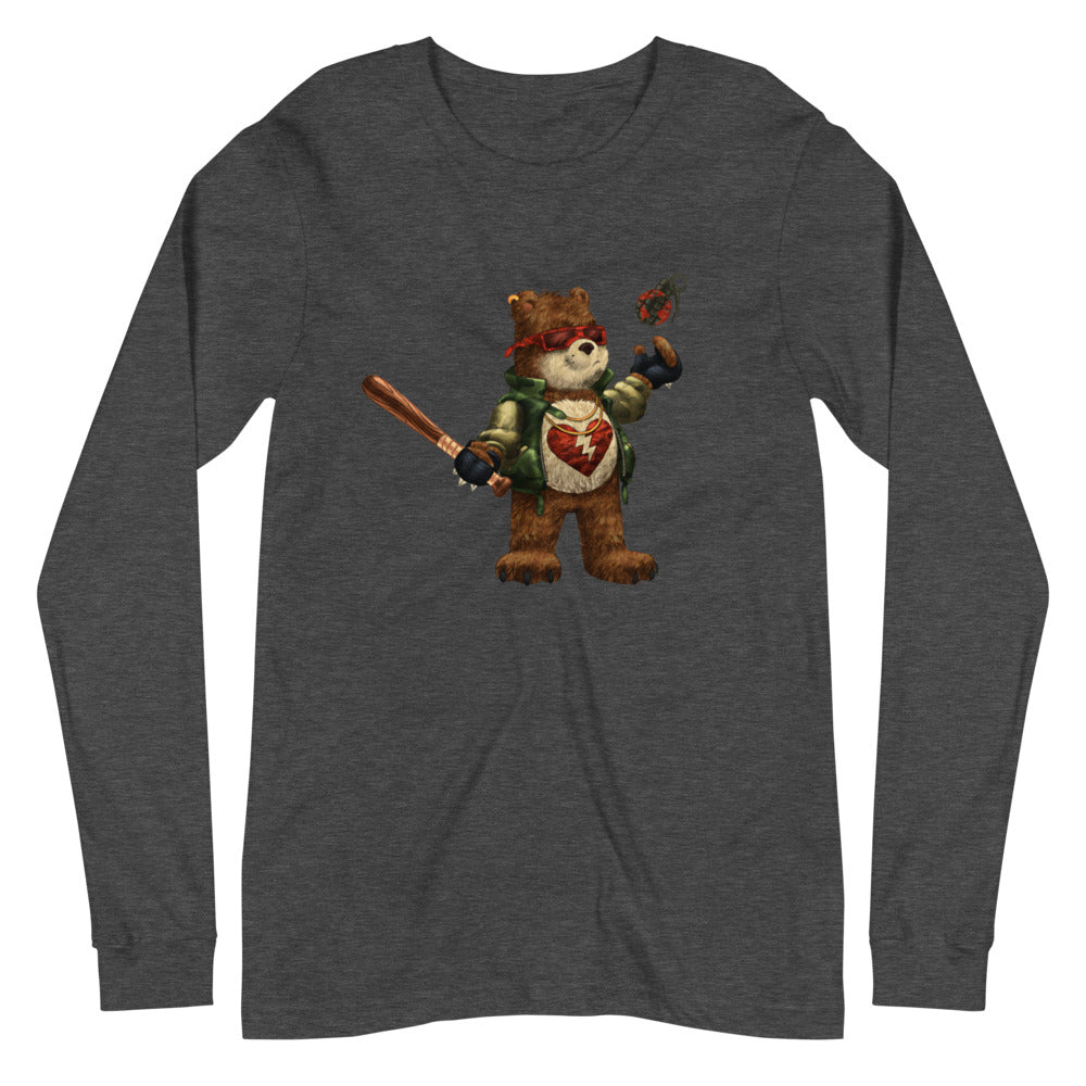 Barely Care Unisex Long Sleeve Tee