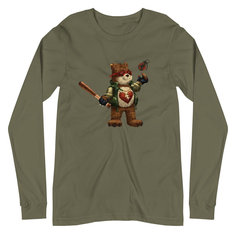 Barely Care Unisex Long Sleeve Tee