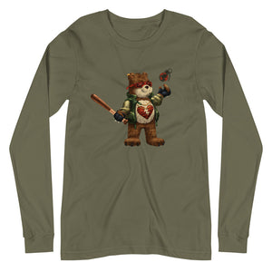Barely Care Unisex Long Sleeve Tee