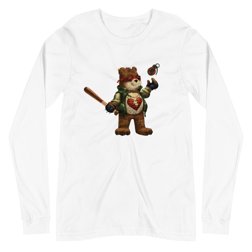 Barely Care Unisex Long Sleeve Tee