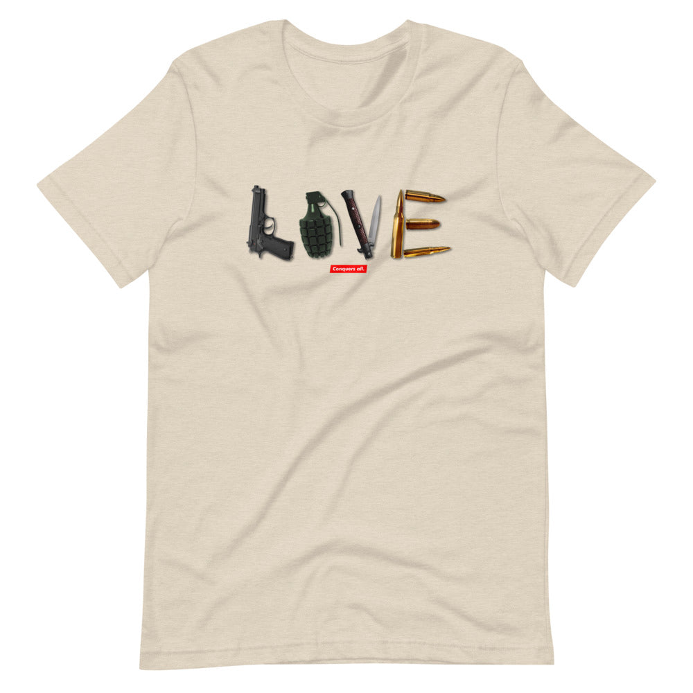 Love Conquers All Unisex T-Shirt