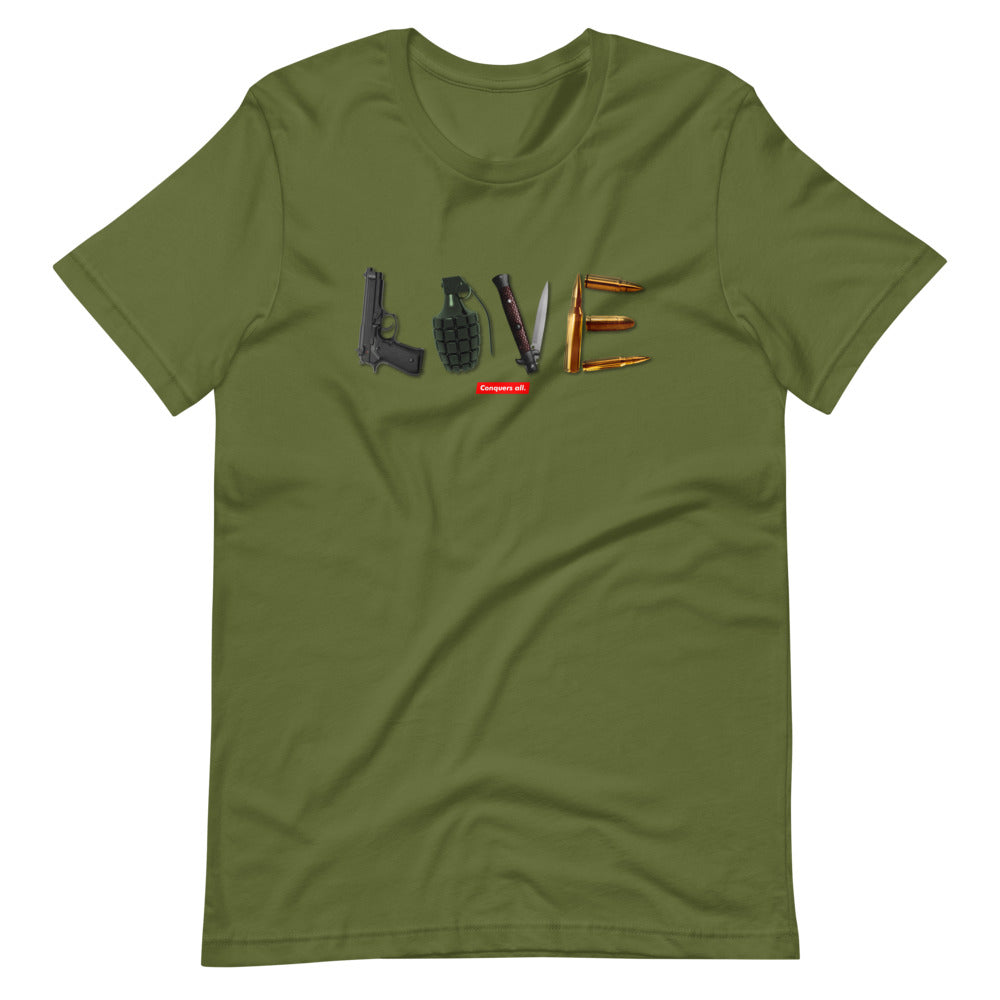Love Conquers All Unisex T-Shirt