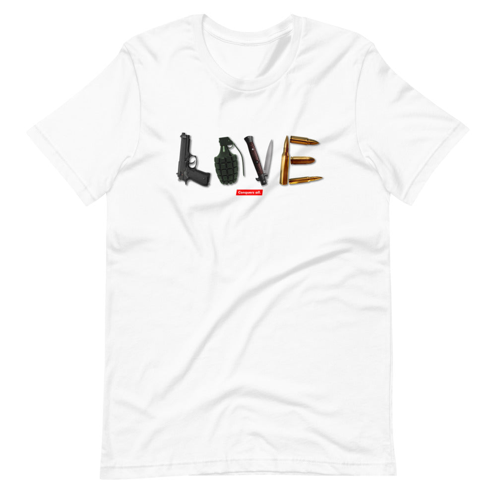 Love Conquers All Unisex T-Shirt