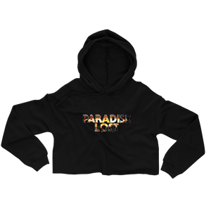 Paradise Lost Crop Hoodie