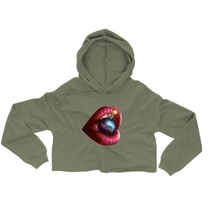 Truth Bomb Crop Hoodie