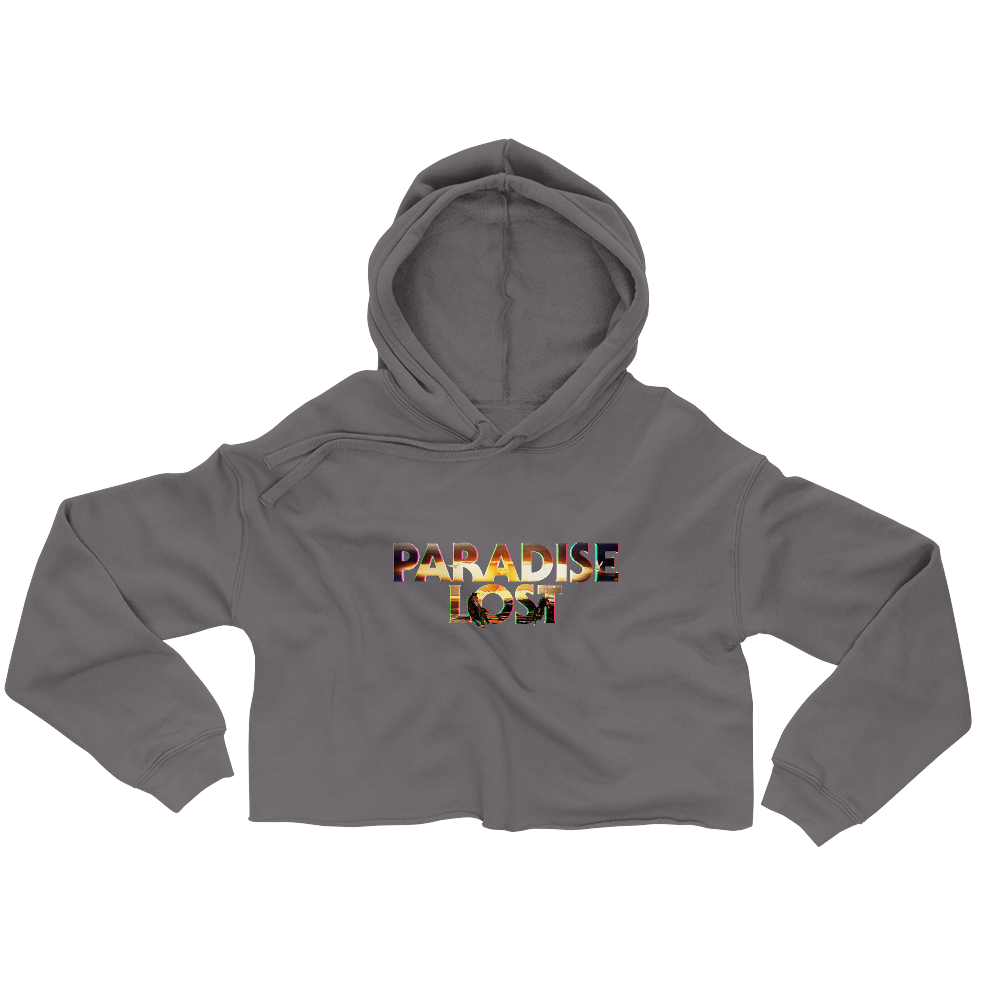 Paradise Lost Crop Hoodie