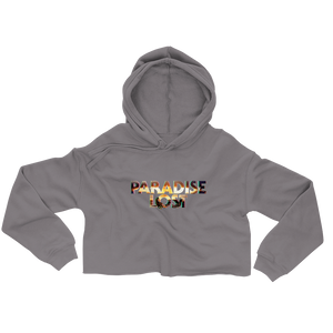 Paradise Lost Crop Hoodie