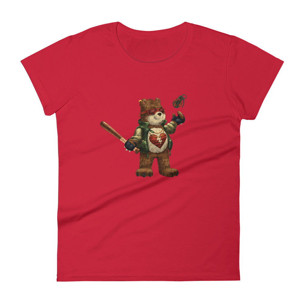 Barely Care Women's short sleeve t-shirt