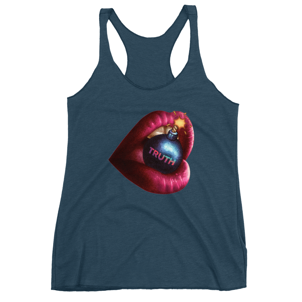 Truth Bomb Women's Racerback Tank