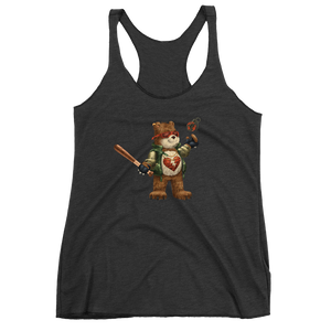 Barely Care Women's Racerback Tank