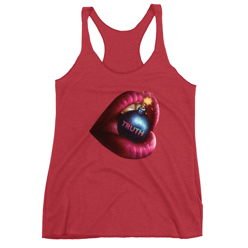 Truth Bomb Women's Racerback Tank