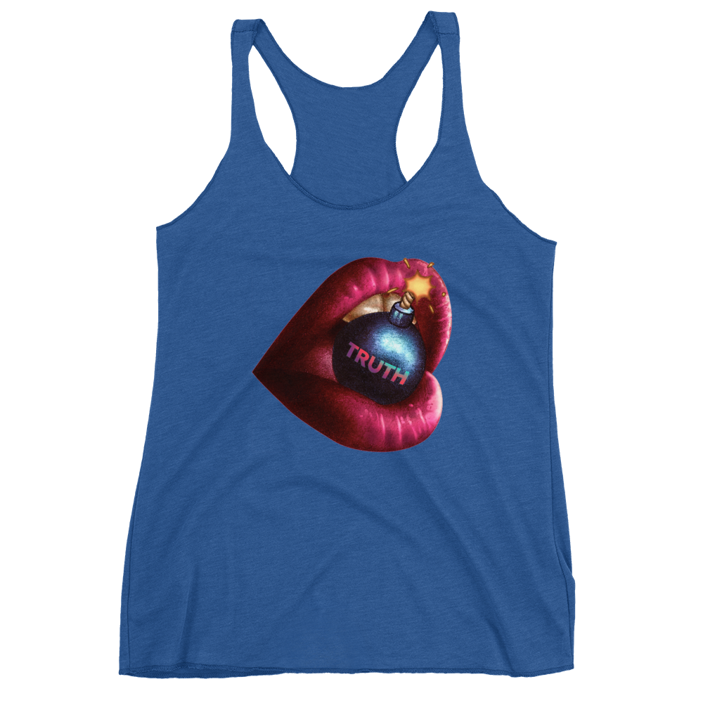 Truth Bomb Women's Racerback Tank