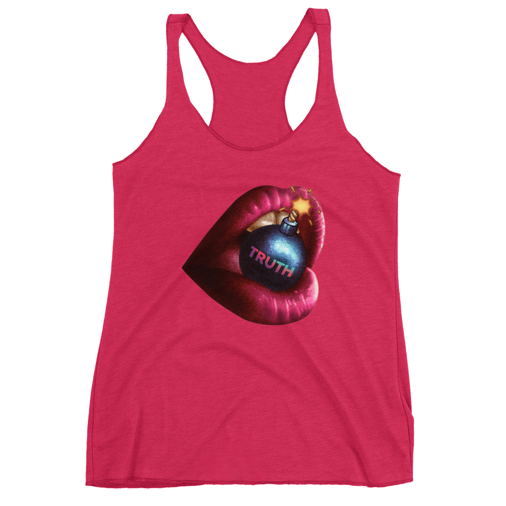 Truth Bomb Women's Racerback Tank