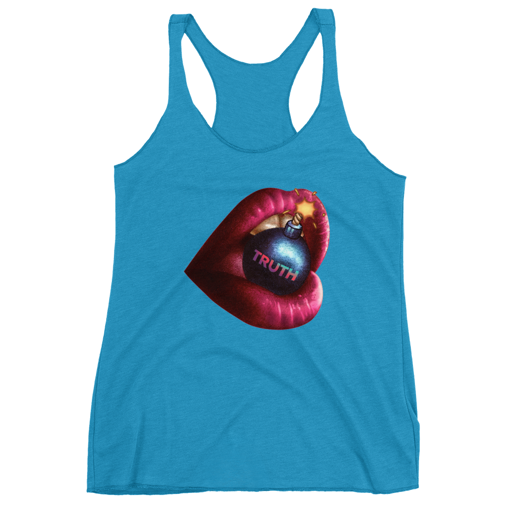 Truth Bomb Women's Racerback Tank